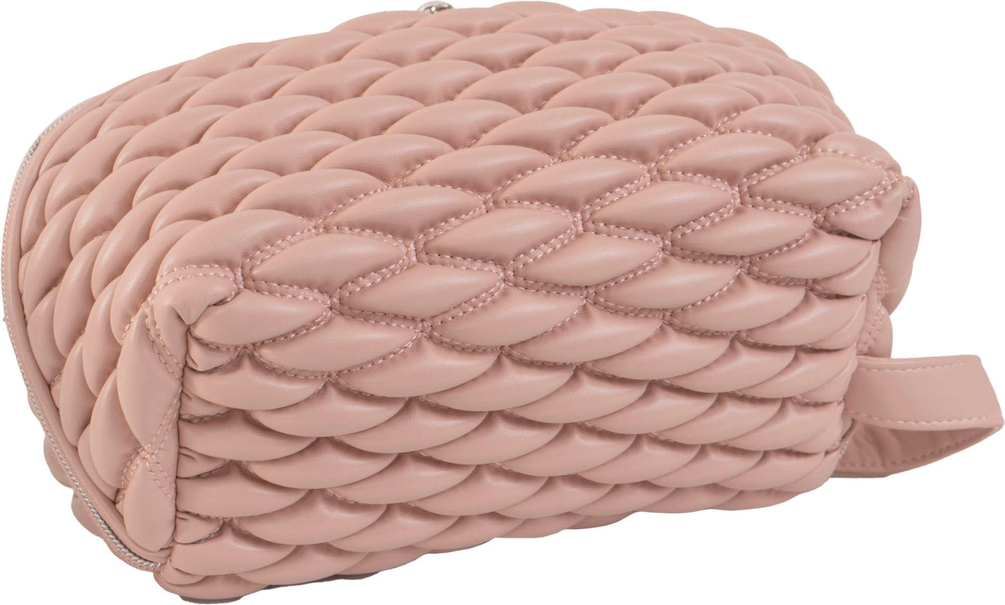 Joan & David Bubble Quilted Dopp Kitt Cosmetic Bag