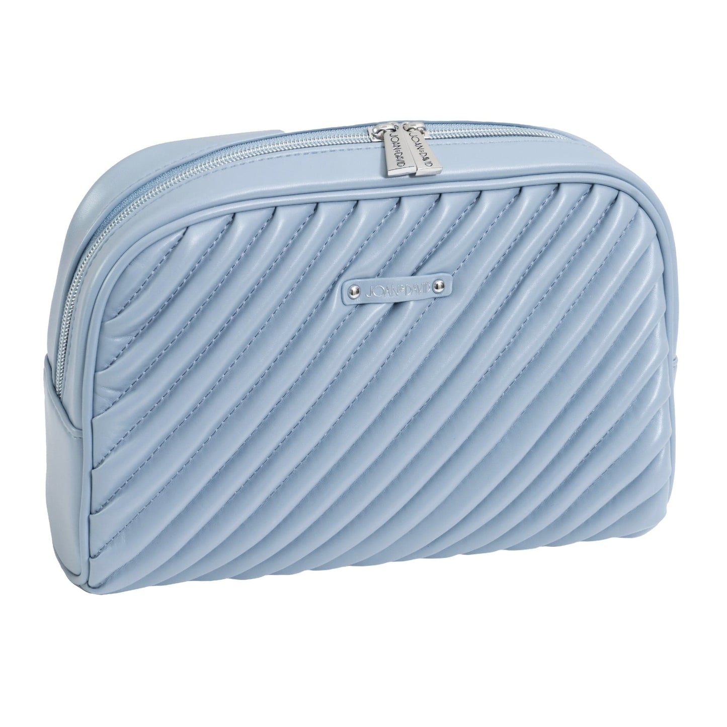 Joan & David The Diagonal Quilted Toiletry Case