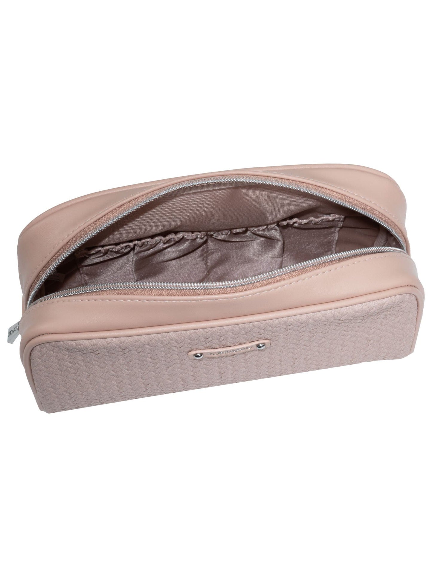 Joan and David The Woven PU Toiletry Case
