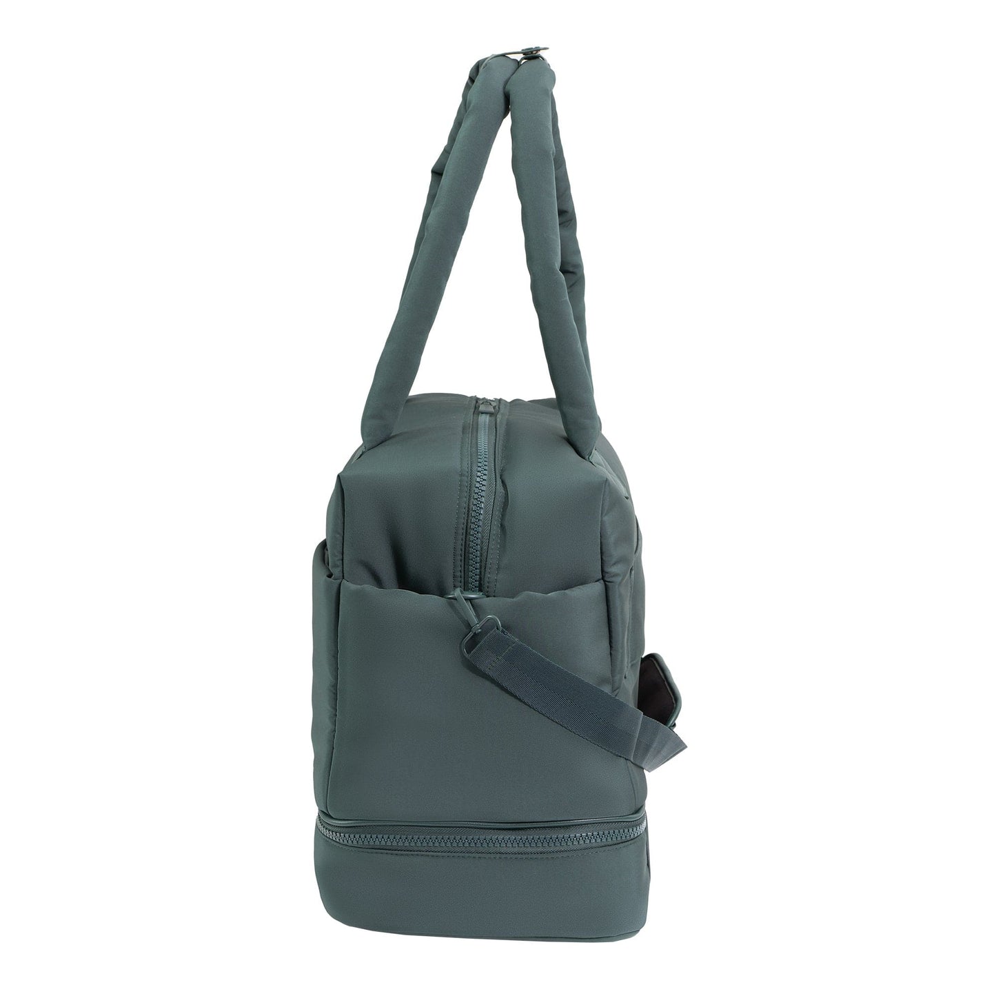 Joan & David 18 Inch High Density Sport Nylon Drop Bottom Duffel Bag