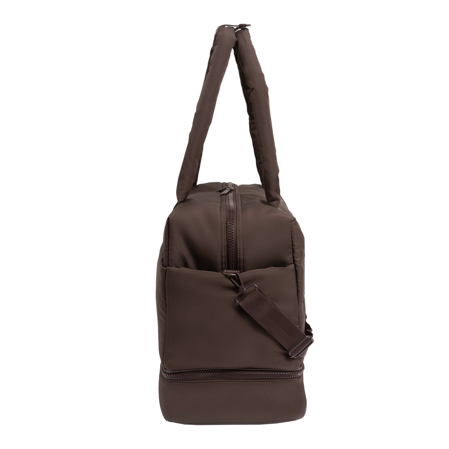 Joan & David 18 Inch High Density Sport Nylon Drop Bottom Duffel Bag