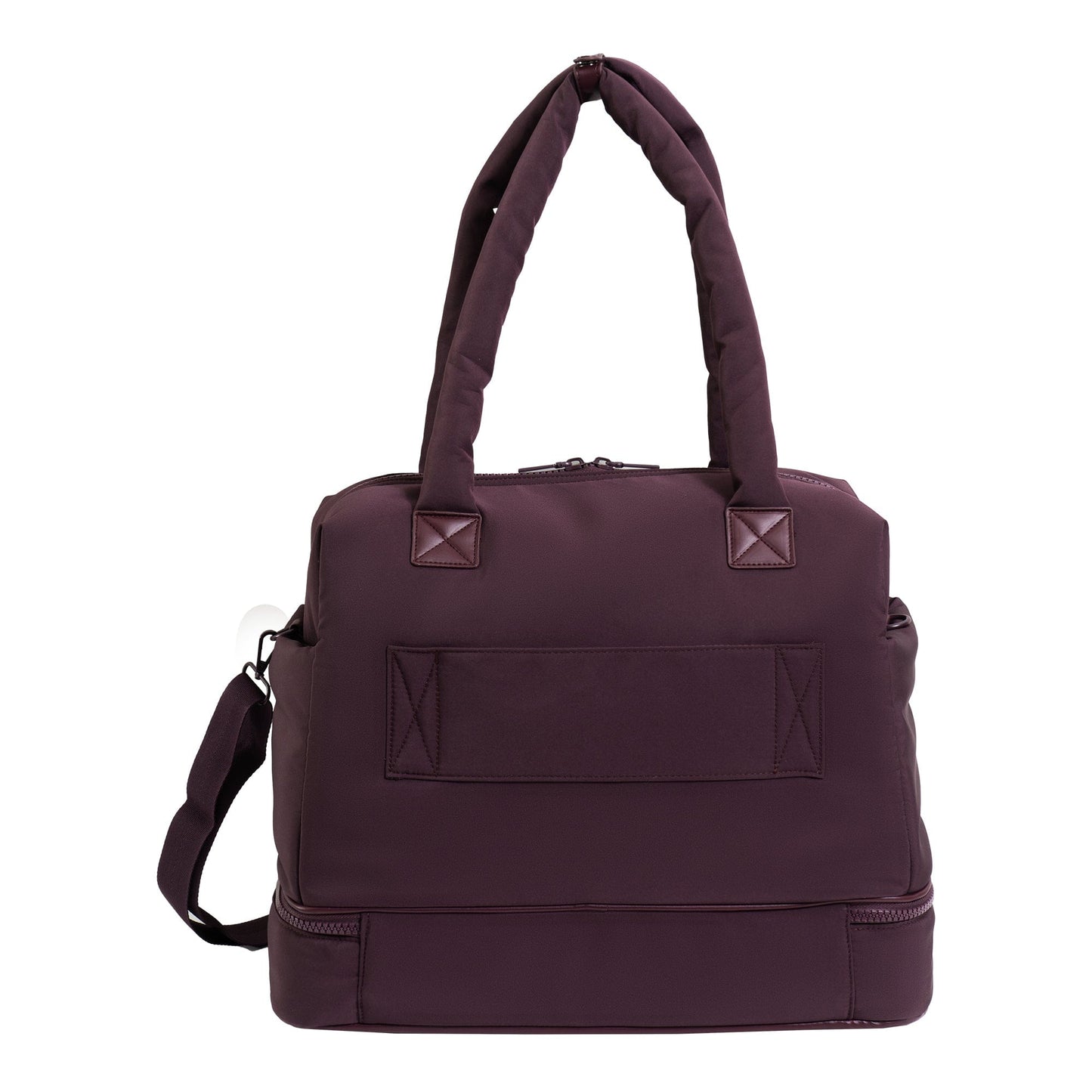 Joan & David 18 Inch High Density Sport Nylon Drop Bottom Duffel Bag