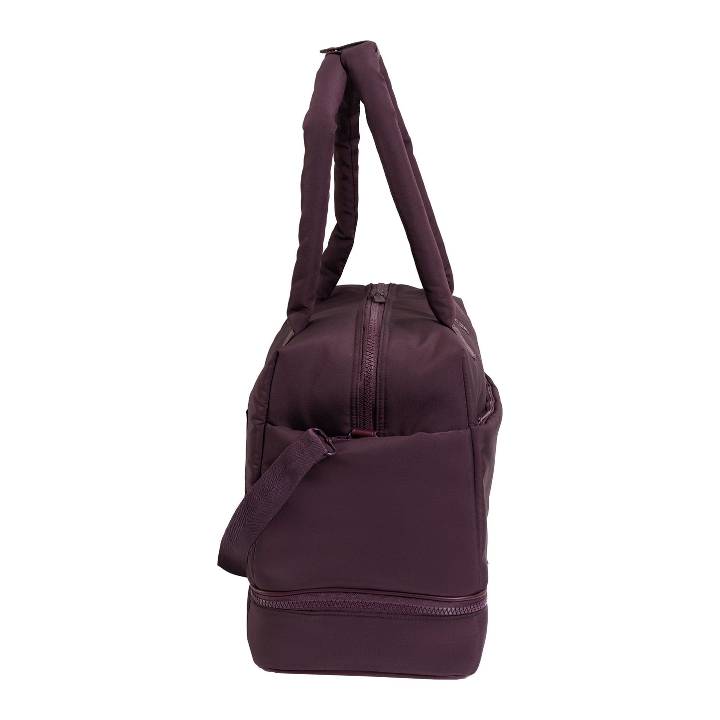 Joan & David 18 Inch High Density Sport Nylon Drop Bottom Duffel Bag