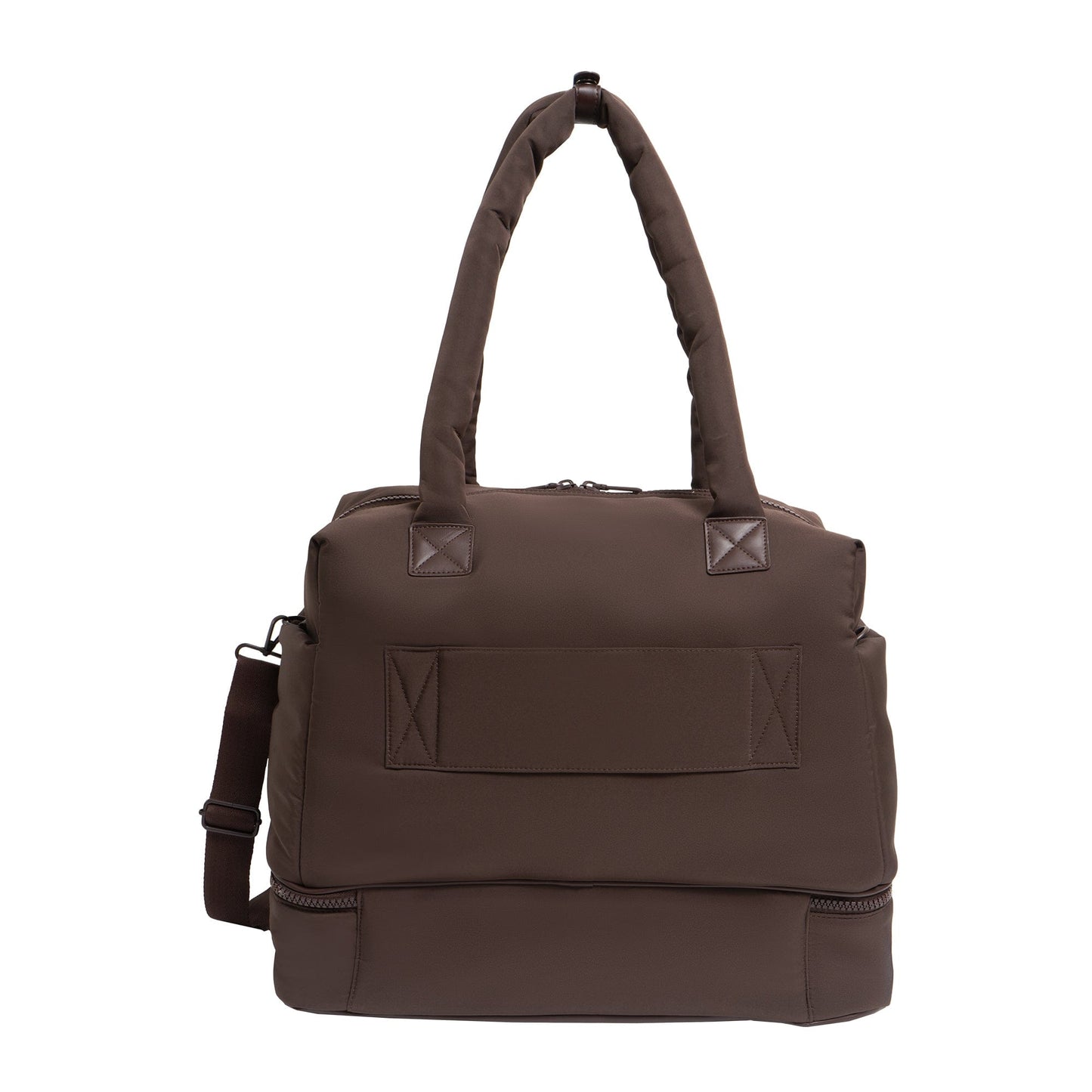 Joan & David 18 Inch High Density Sport Nylon Drop Bottom Duffel Bag