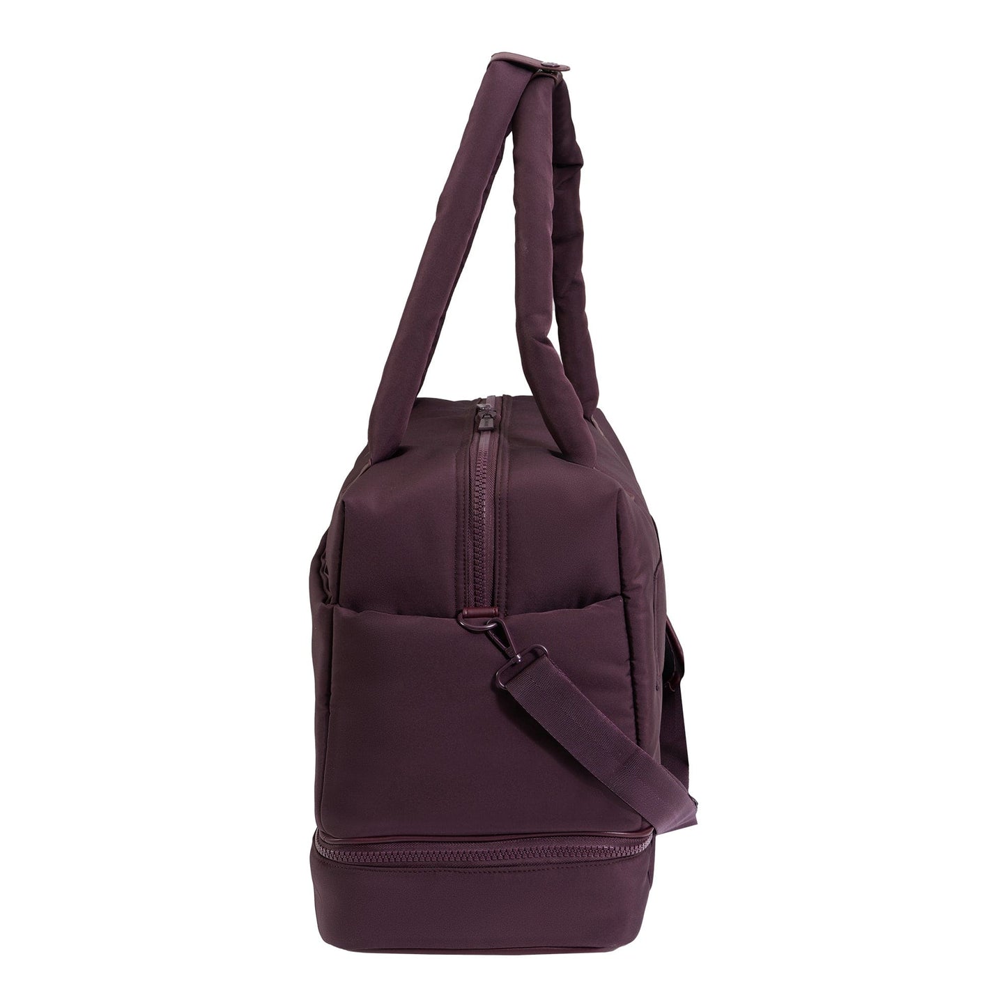 Joan & David 18 Inch High Density Sport Nylon Drop Bottom Duffel Bag
