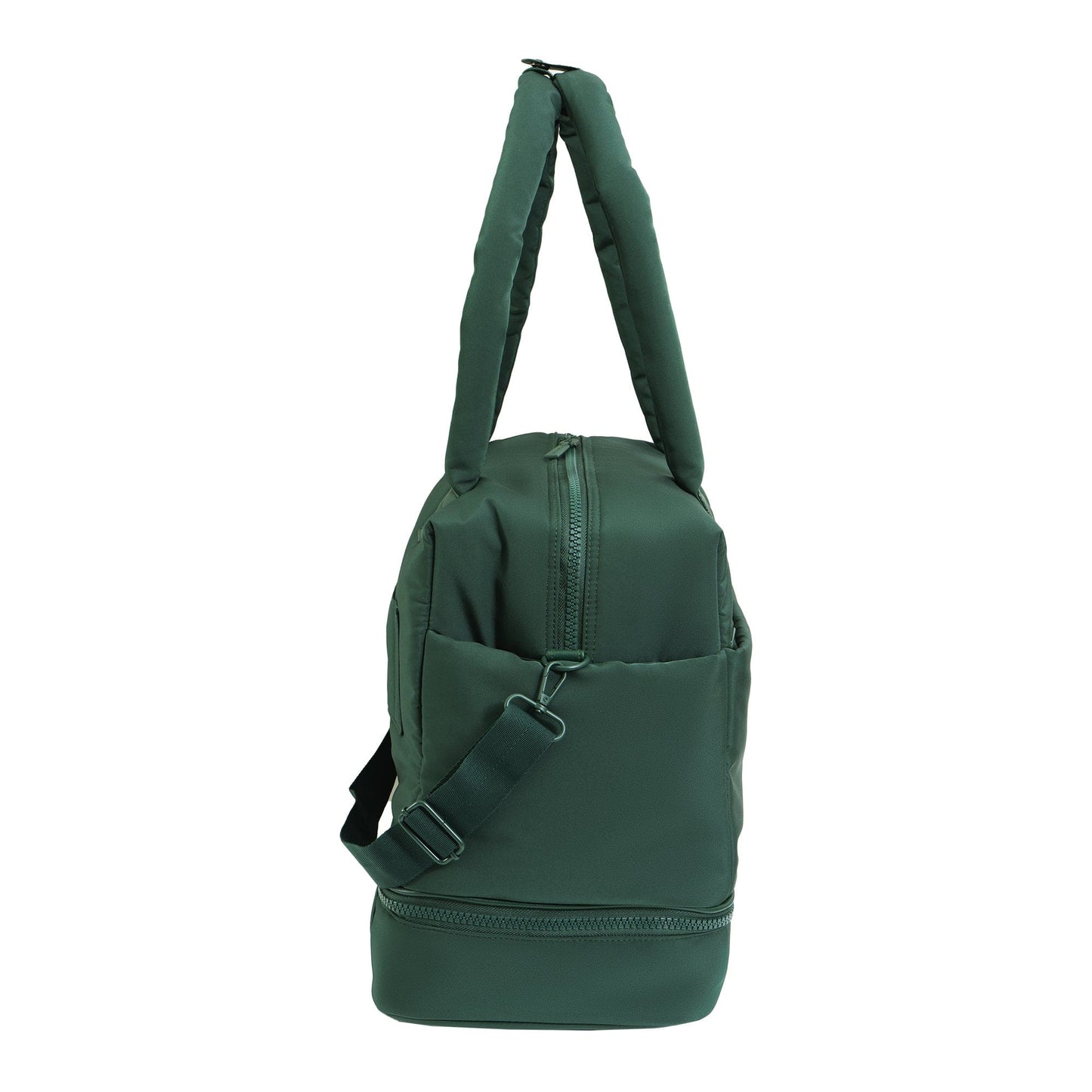 Joan & David 18 Inch High Density Sport Nylon Drop Bottom Duffel Bag