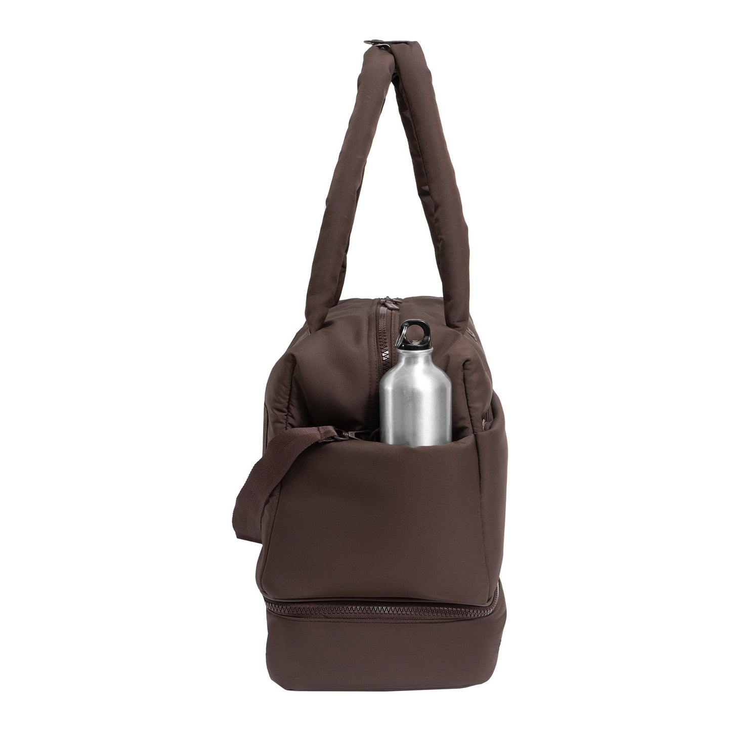 Joan & David 18 Inch High Density Sport Nylon Drop Bottom Duffel Bag