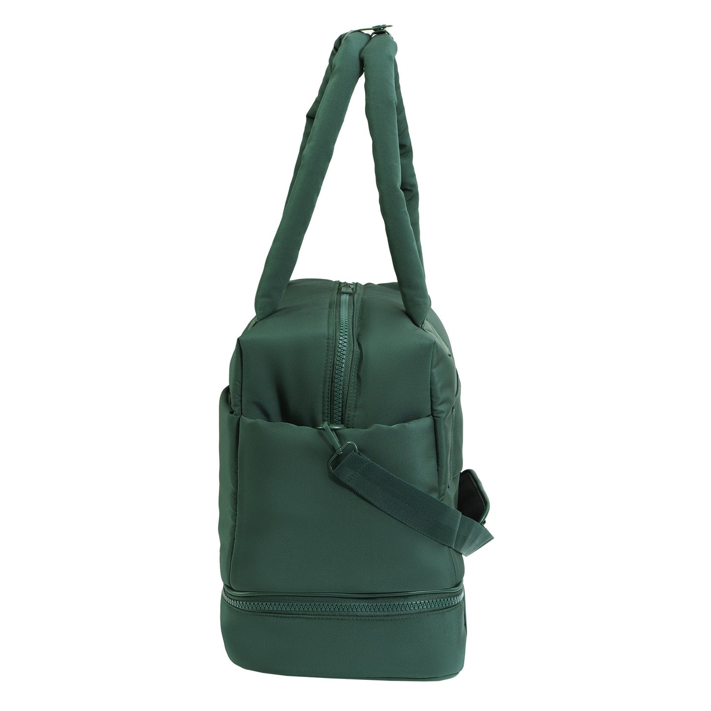 Joan & David 18 Inch High Density Sport Nylon Drop Bottom Duffel Bag