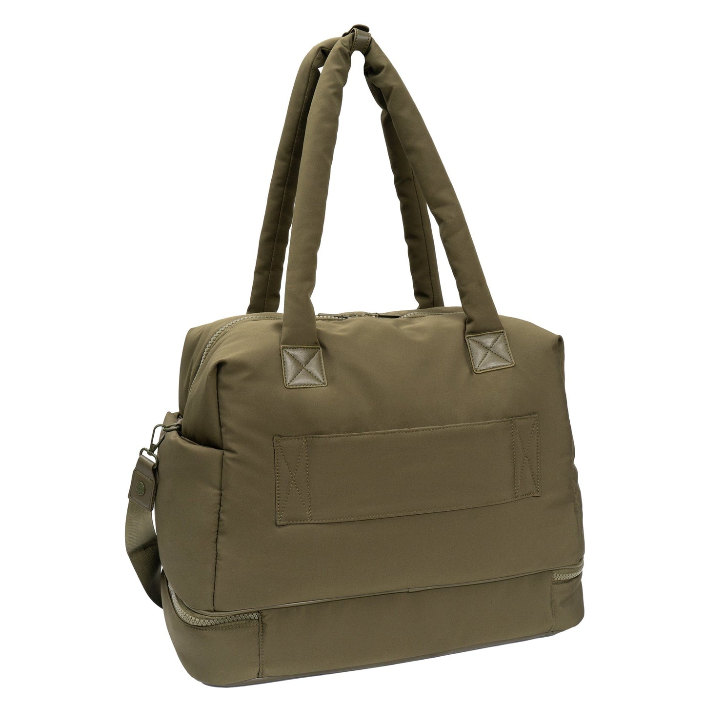 Joan & David 18 Inch High Density Sport Nylon Drop Bottom Duffel Bag
