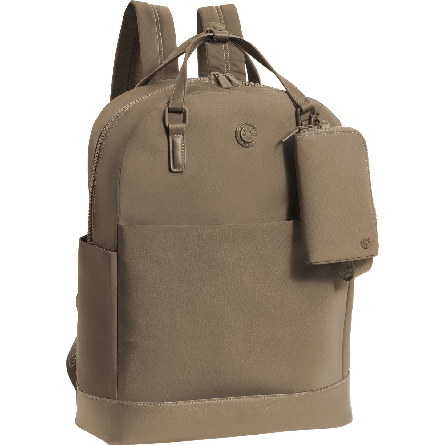 Max Studio The Della 18" Twill Nylon Workbook Travel Backpack