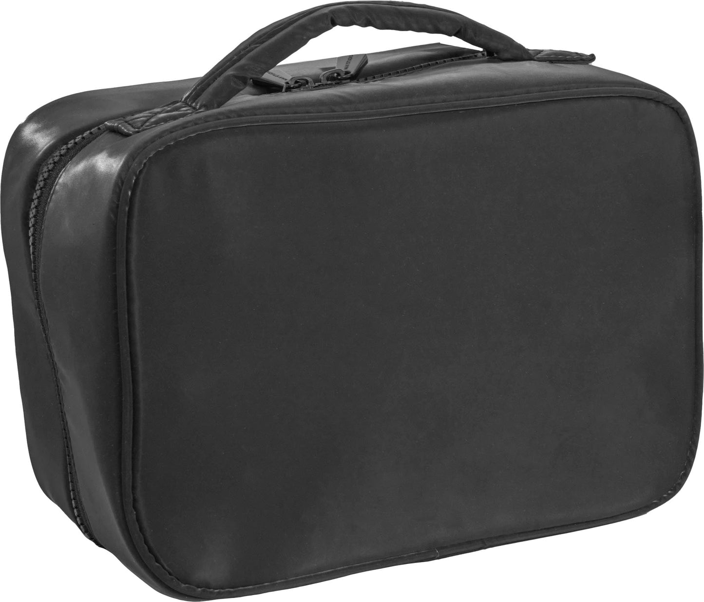 Max Studio Tubular Quilted Nylon Large Square Toiletry Bag