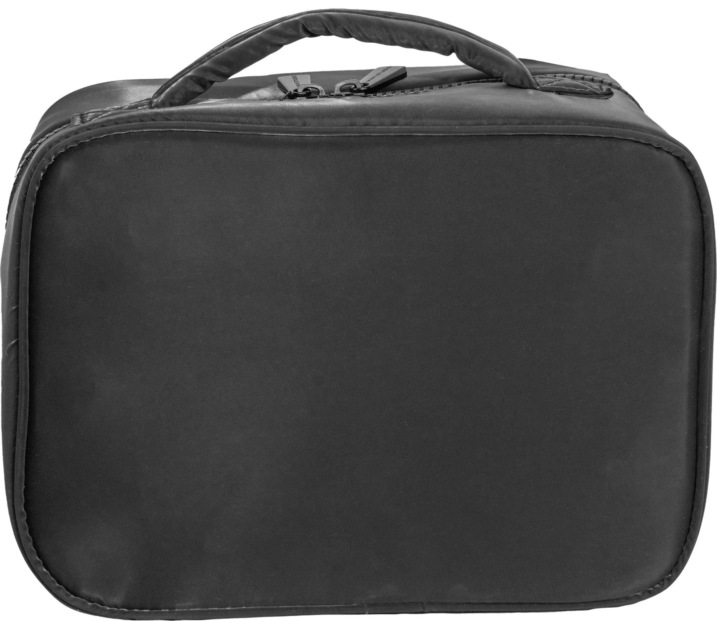 Max Studio Tubular Quilted Nylon Large Square Toiletry Bag