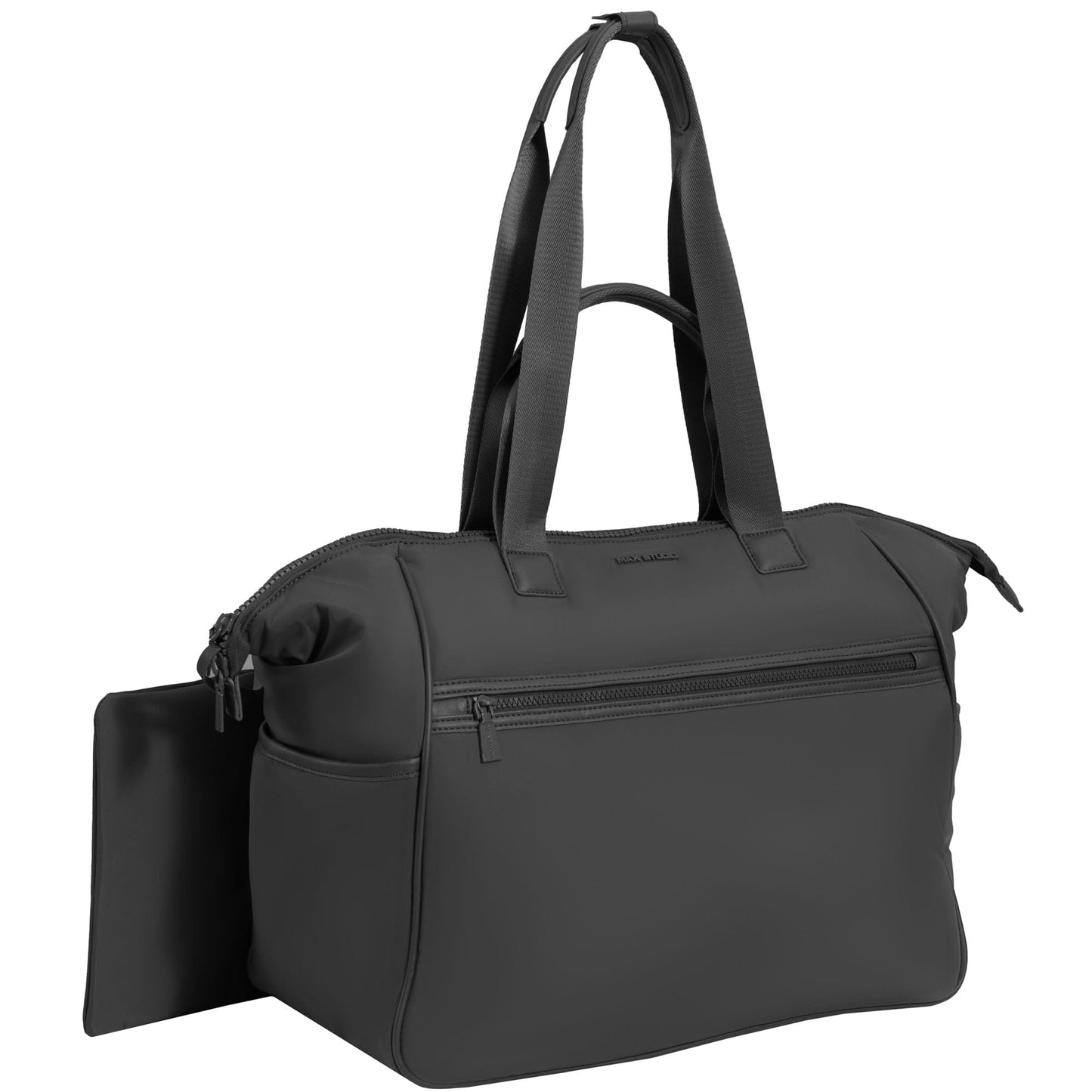 Max Studio 20 Inch Smooth Puffer Nylon Weekender Duffle