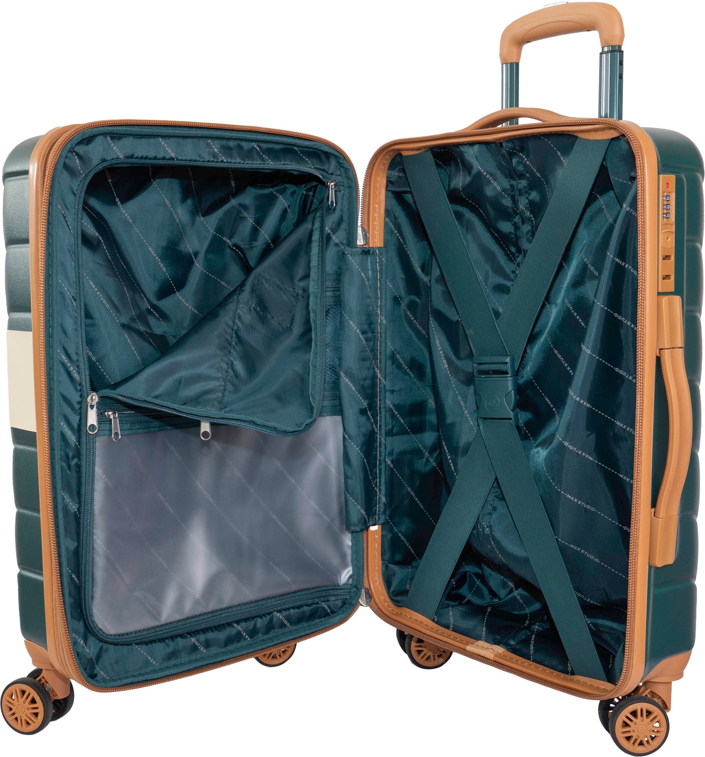 Max Studio PC 3-Piece Luggage Set Valletta Collection