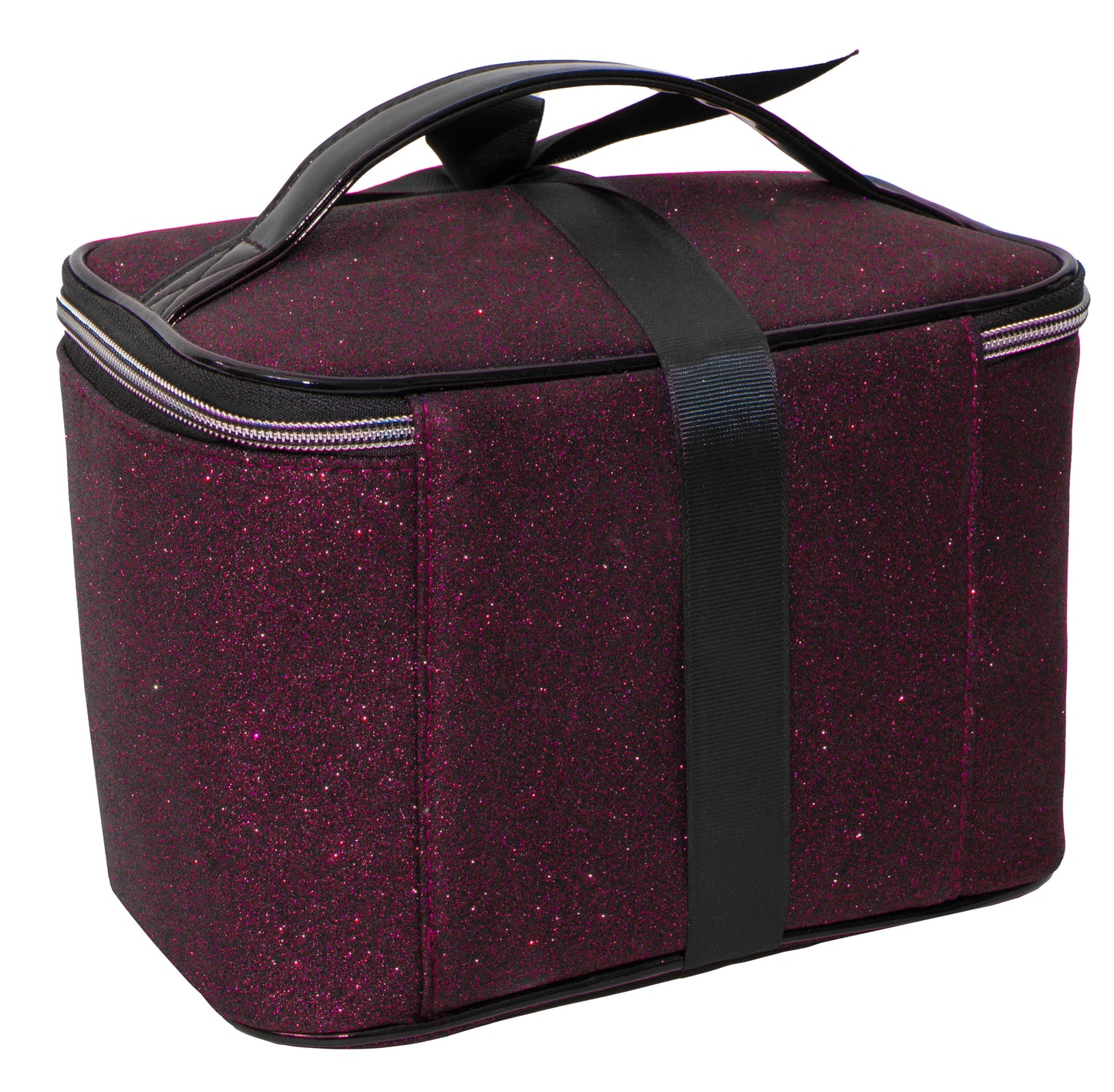 Rebecca & Rifka Glitter Train Toiletry Case