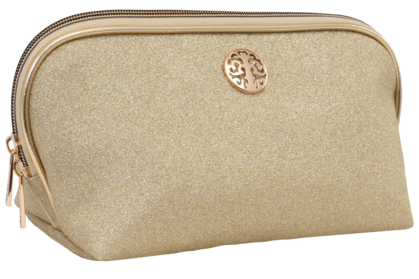 Rebecca & Rifka Glitter Dome Cosmetic Case