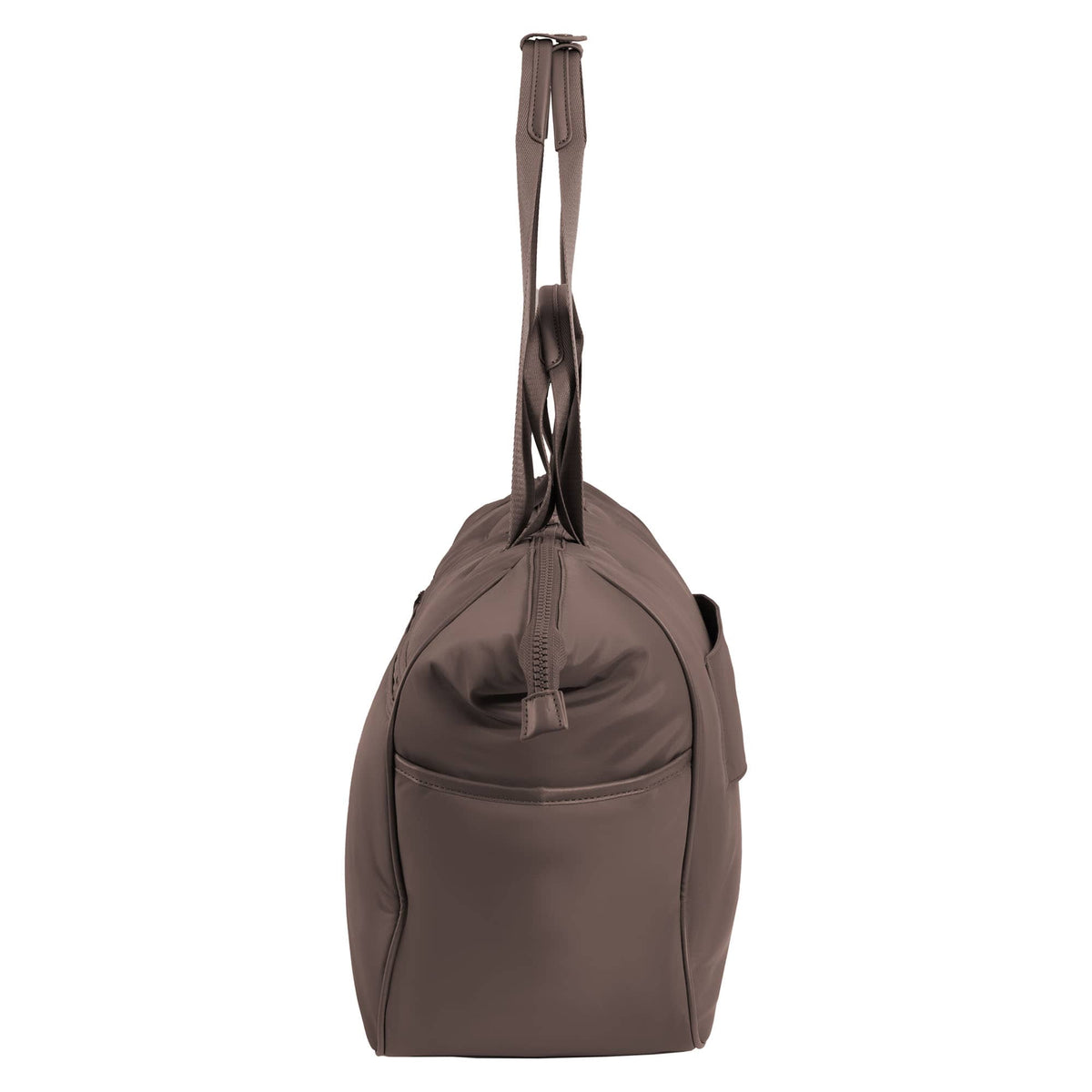 Max Studio 20 Inch Smooth Puffer Nylon Weekender Duffle