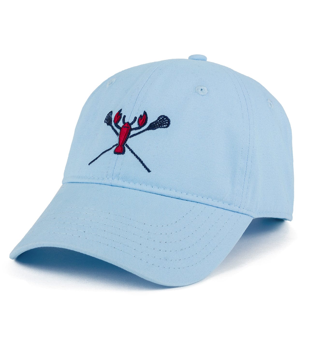 The Hamptons Light Blue Cotton Baseball Cap