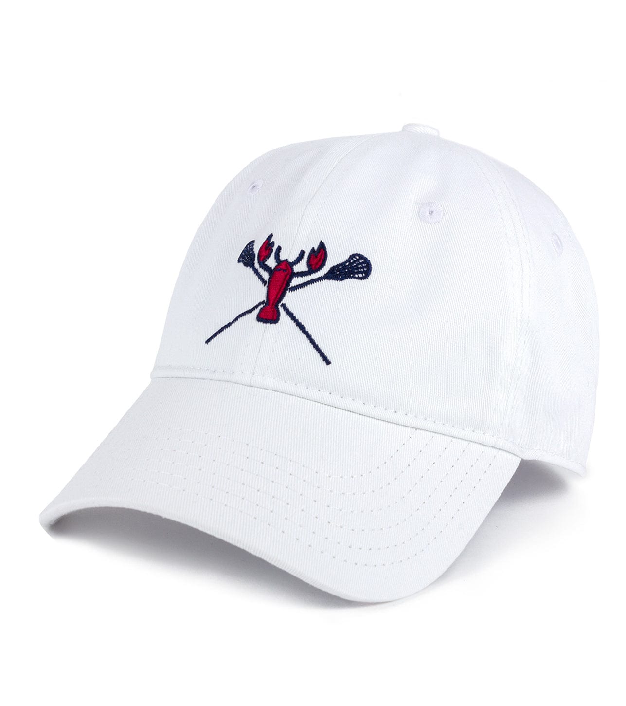 The Hamptons White Cotton Baseball Cap