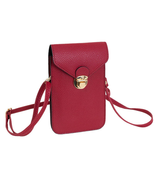 Rebecca & Rifka Pebble Buckle Phone Case Crossbody Wallet