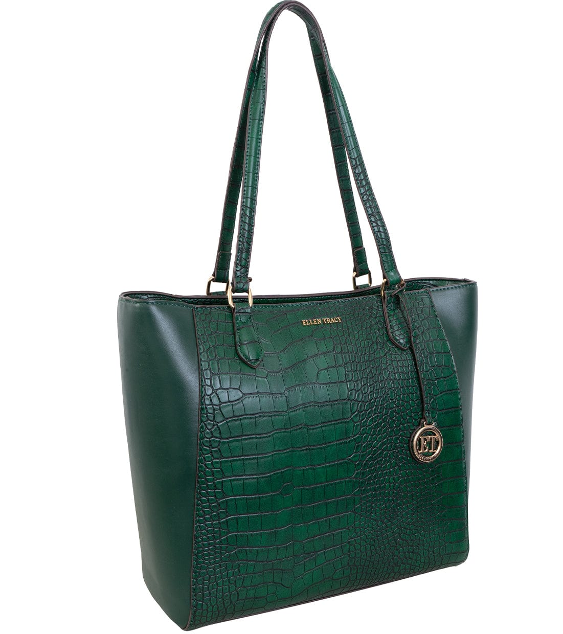 Ellen Tracy Croco Tote