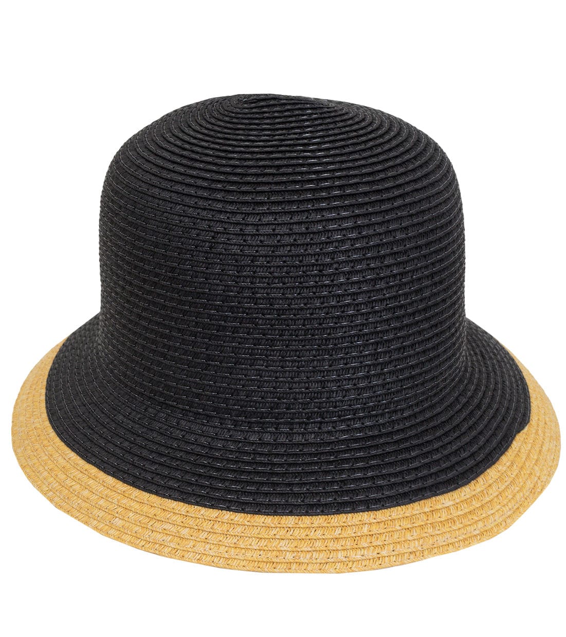 Magid Straw Color Block Bucket Sun Hat