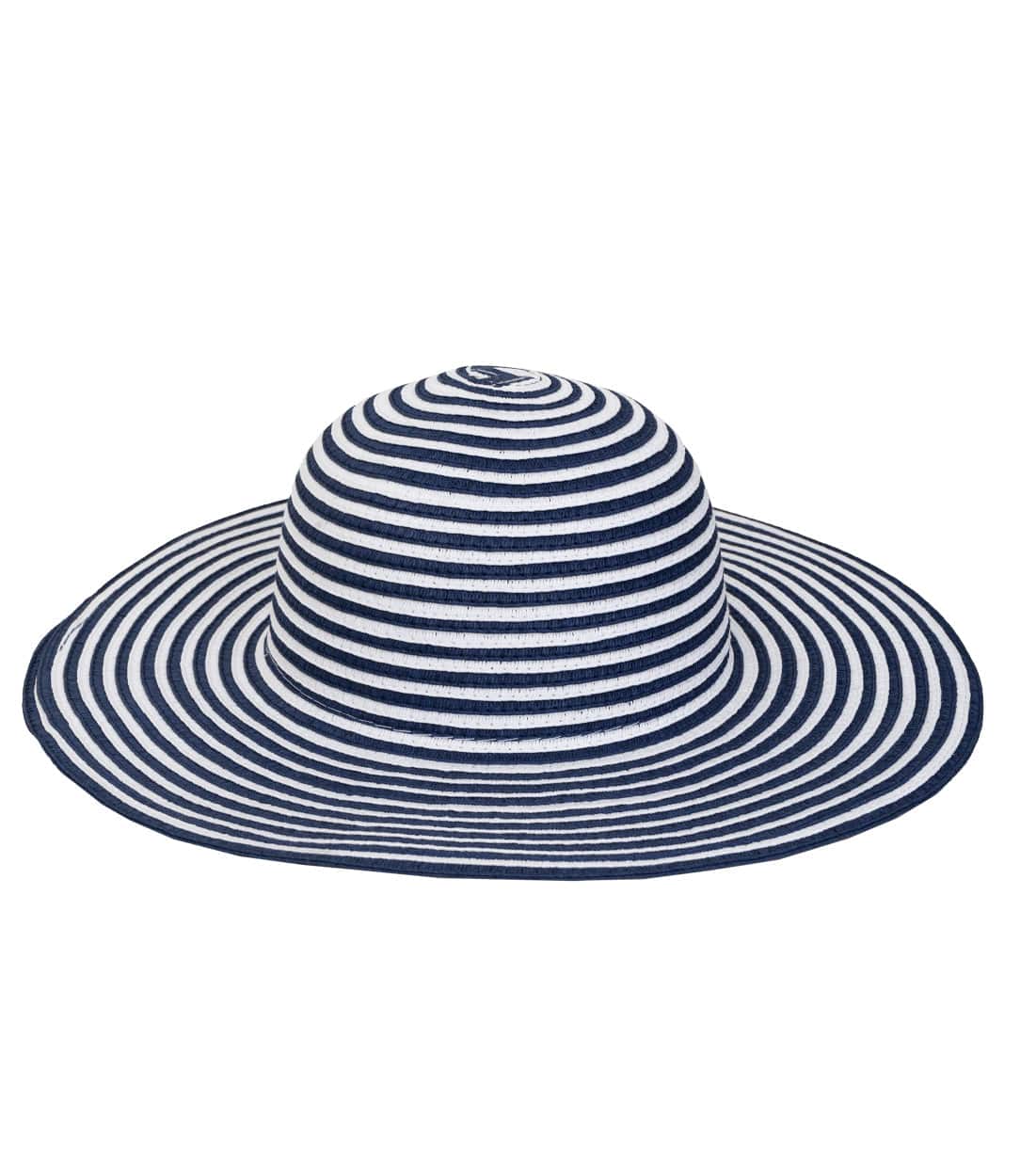 Magid Striped Straw Floppy Sun Sun Hat