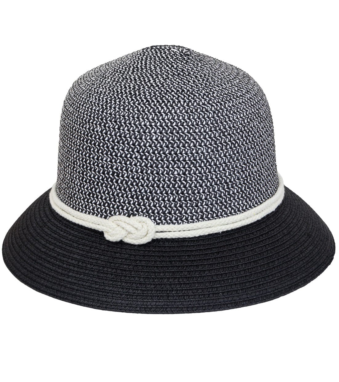 Magid Rope Two Tone Straw Bucket Hat