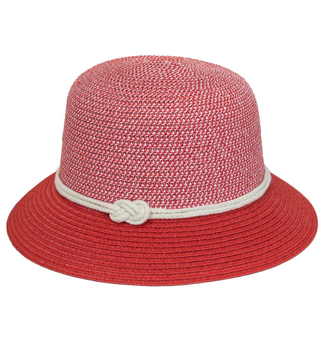 Magid Rope Two Tone Straw Bucket Hat