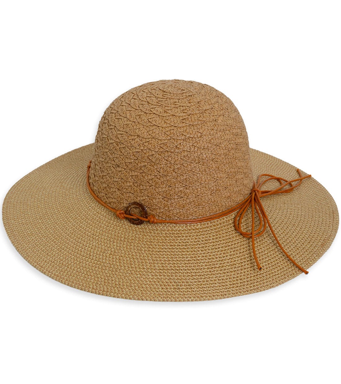 Magid Straw Bow Floppy Hat