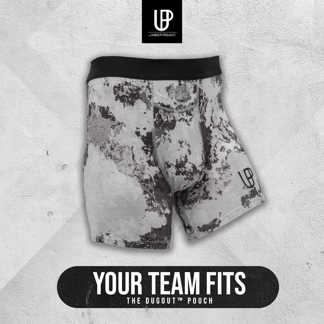 Veil Camo x UP Boxers Alpine White Camo Print Modal Boxer Brief