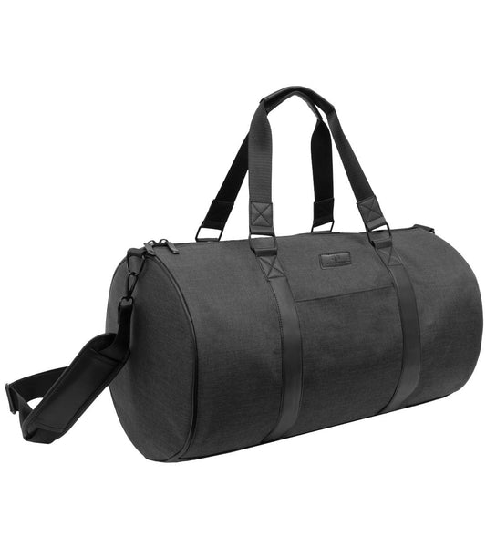 Jack Abrahams |The Comfort | Men's 20-In Textured Roll Duffle/Gym Bag with Front Slip Pocket