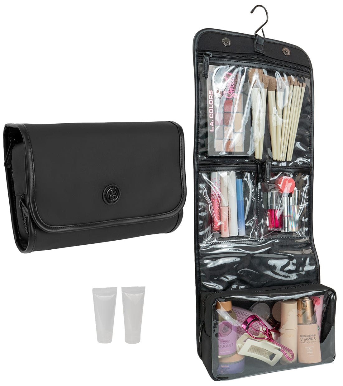 Joan & David Tarpaulin Roll Hanging Toiletry Organizer Bag