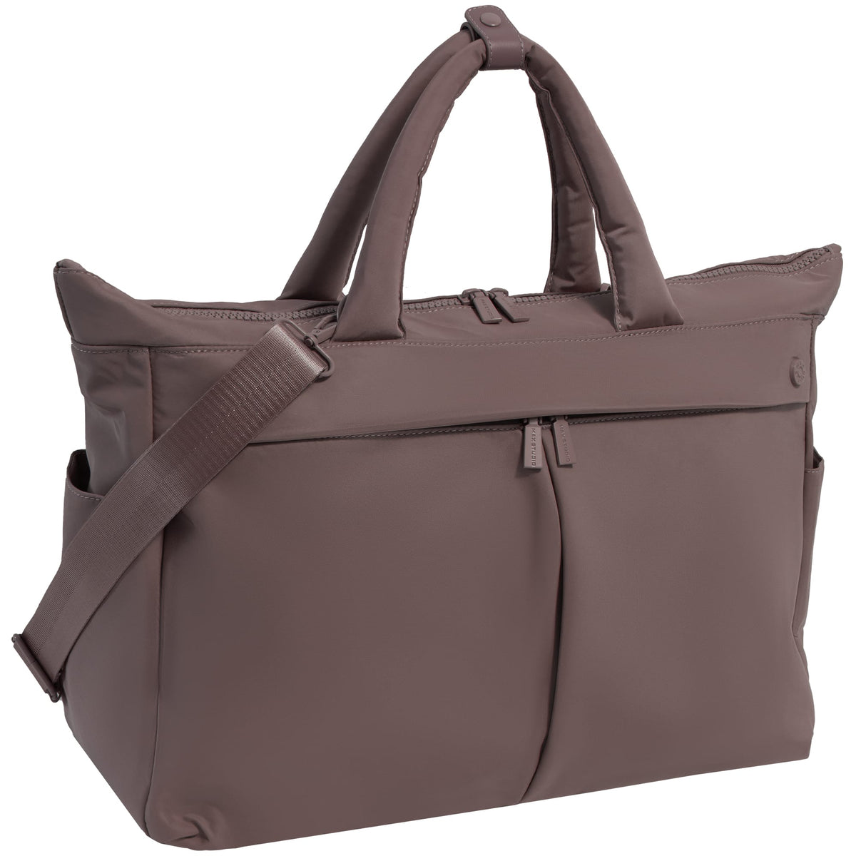 Max Studio The Sylvia 21 Inch Twill Nylon Double Handle Weekender Duffle