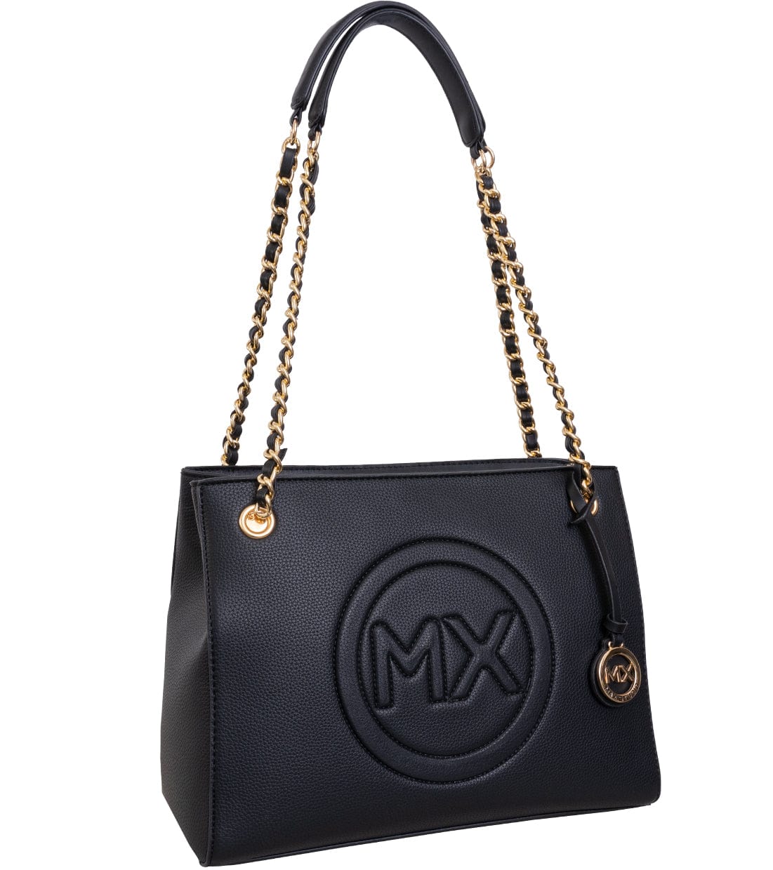 Max Studio Pebble Grain Double Handle Chain Tote – Magid NYC
