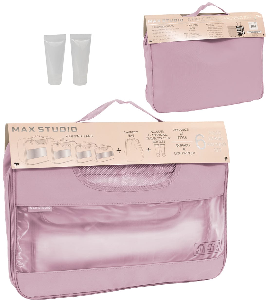 Max Studio Travel Packing Set 6 Piece