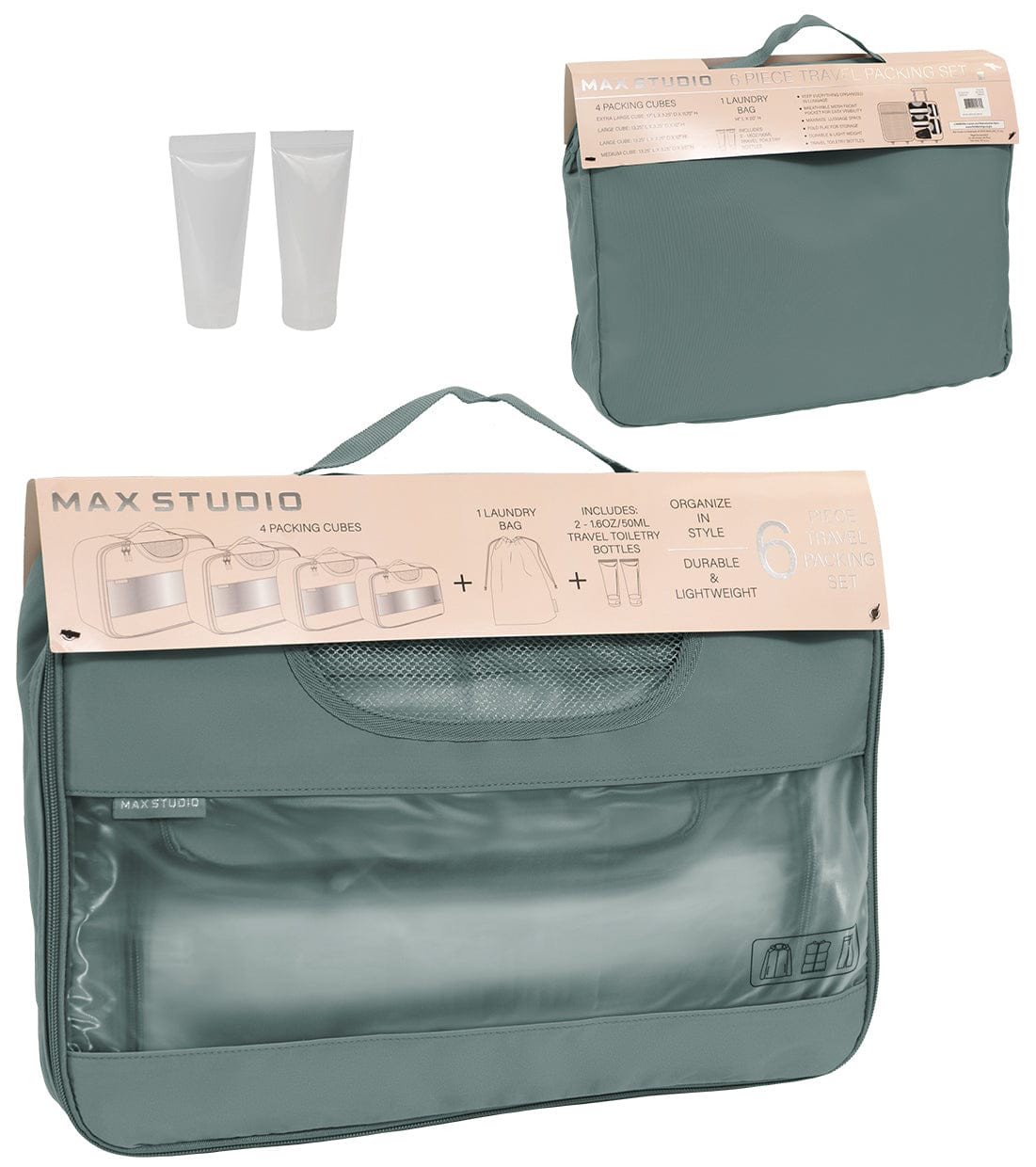 Max Studio Travel Packing Set 6 Piece