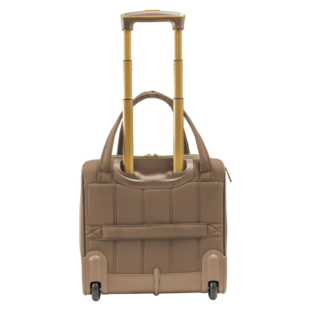 Max Studio 16 Inch Tubular Quilted Nylon Rolling Underseater