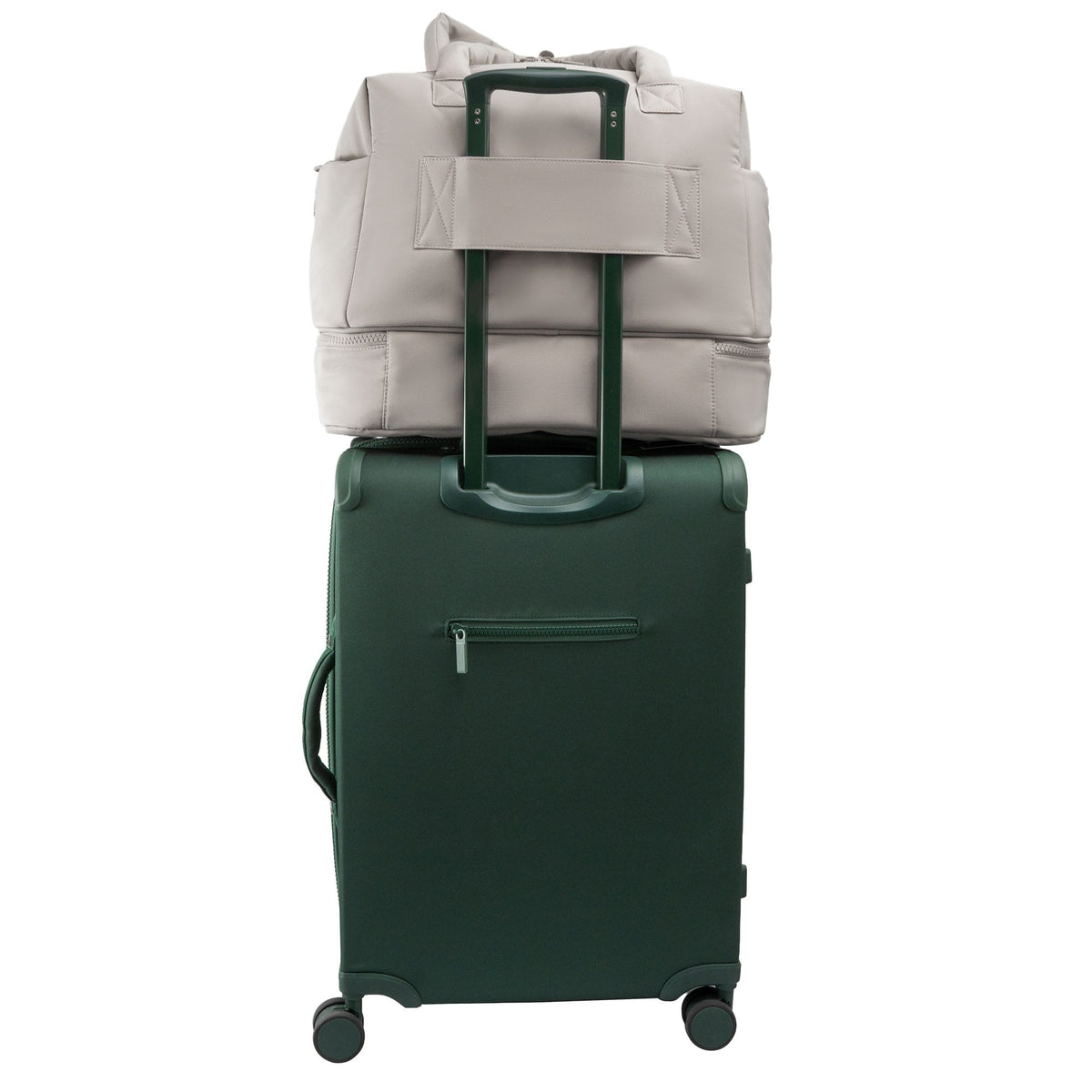 Joan & David The Lainey Sport Nylon Drop Bottom Duffel Bag