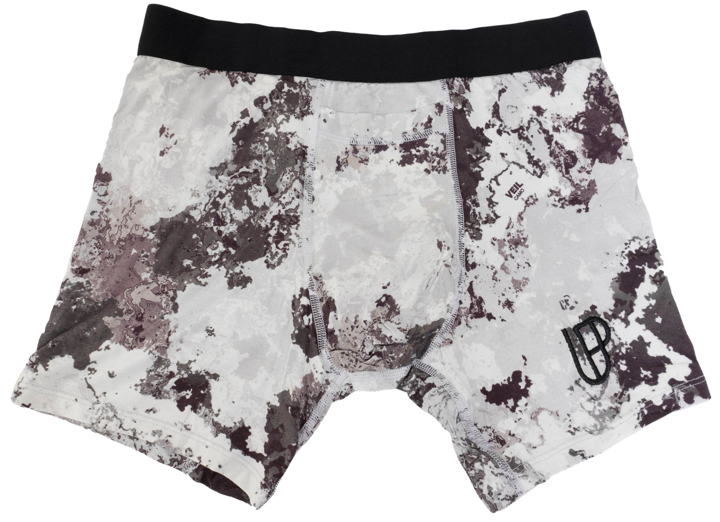 Veil Camo x UP Boxers Alpine White Camo Print Modal Boxer Brief