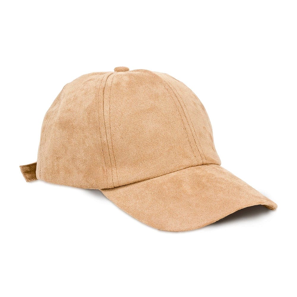 Suede Baseball Cap