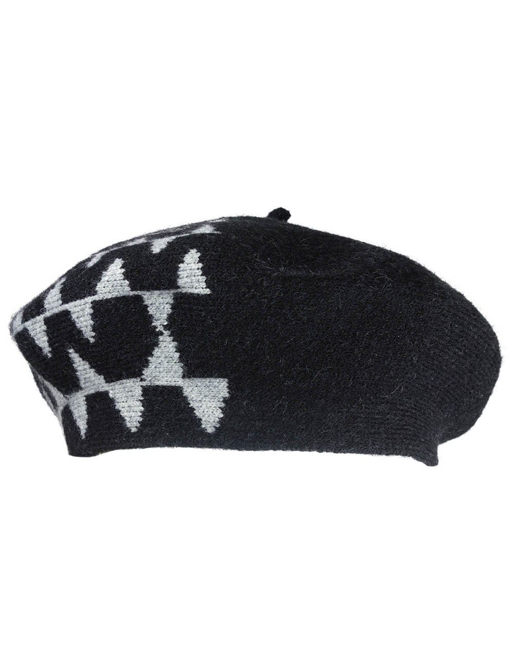 Jones New York Geo Chevron Knit Beret