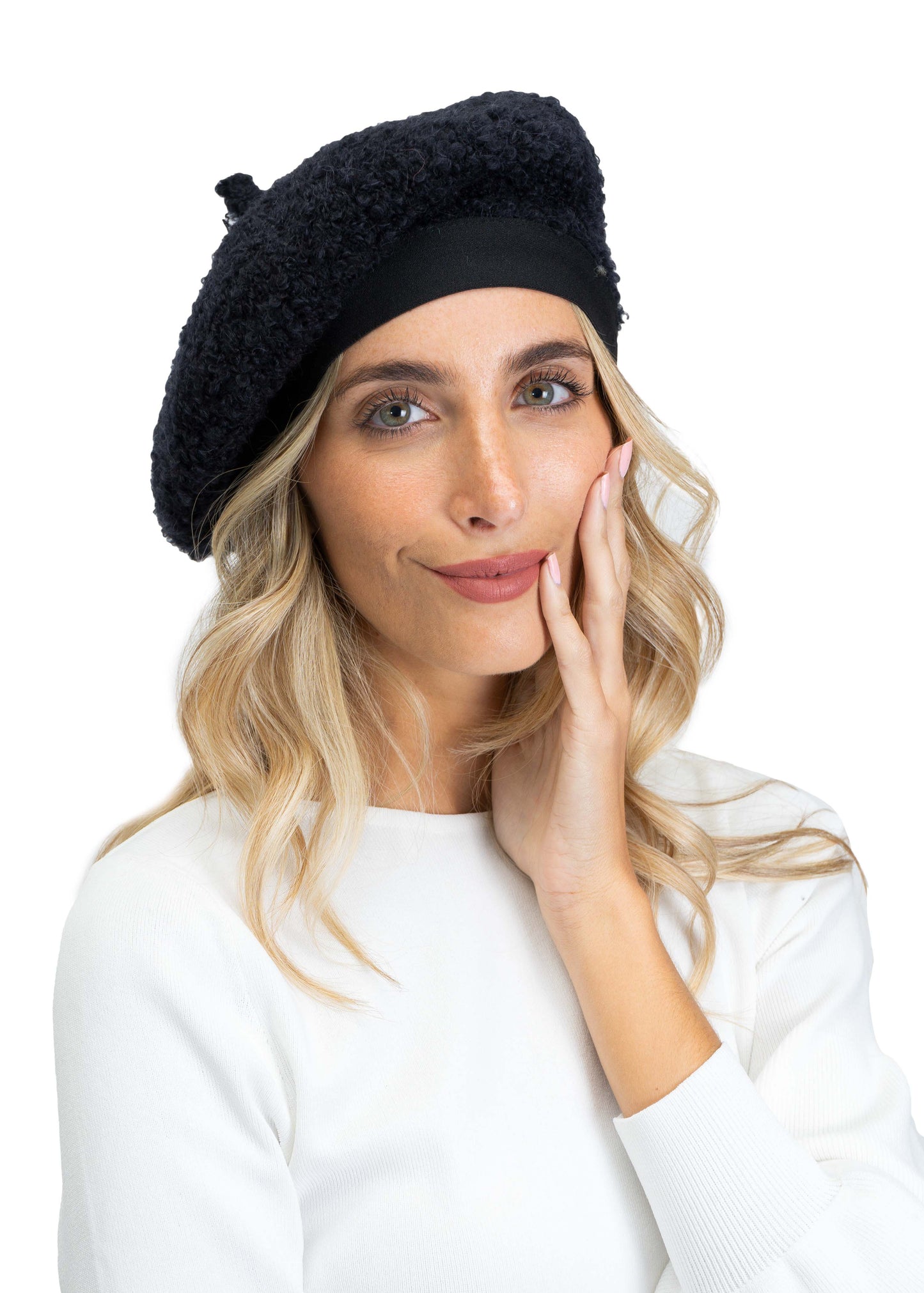 Jones New York Terrycloth Beret